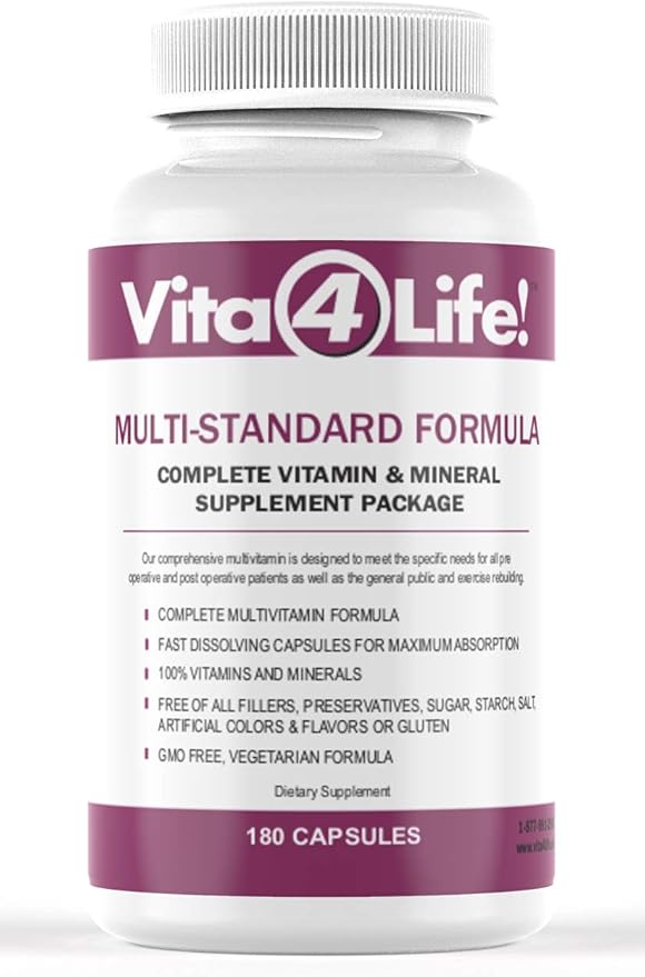 Bariatric Multivitamins Multi-Standard Formula – 180 Count