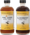 Mickelberry Gardens Fire Cider Honey Tonic 8oz + Elderberry Honey Tonic 8oz