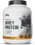 Levels Grass Fed Whey Protein Powder No Artificials 24G of Protein Vanilla Cinnamon 5LB