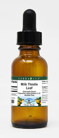 Milk Thistle Leaf Glycerite Liquid Extract (1:5) - Chocolate Flavored (1 oz ZIN: 522730)