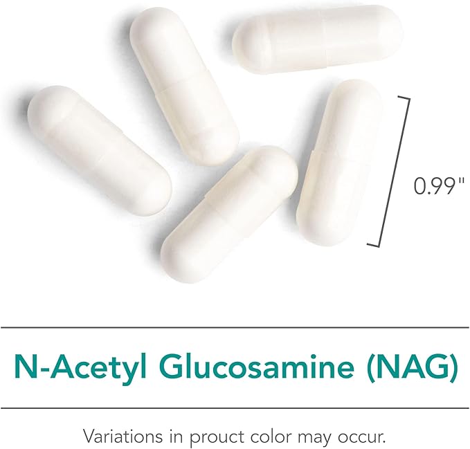 Nutricology Group N-Acetyl D-Glucosamine 500mg - NAG Supplement Joint Support Glucosamine Sulfate Joint Health Formula Motility Activator Vegan Non-Sulfur Vegetarian Capsules - 90 Count