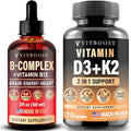 Vegan Vitamin B12 with B Complex 20000 mcg with Vitamin D3 K2 Complex