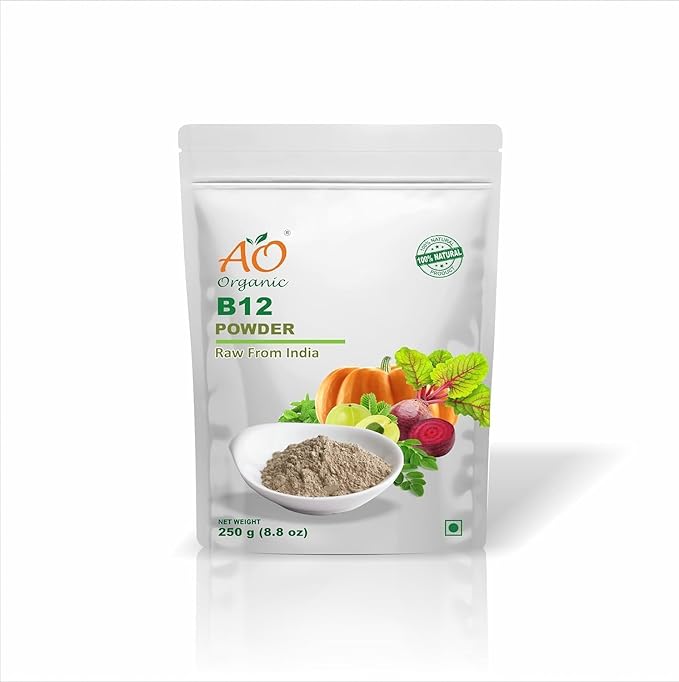 Organics Plant Based Vitamin B12 Powder | Boost Energy Level | 250 gm