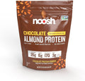 NOOSH Plant Based Almond Protein Powder Chocolate 43 Gram - Vegan Protein Powder All Natural Ingredients Non-GMO Gluten Free Kosher Peanut Free Soy Free Dairy Free (Chocolate)