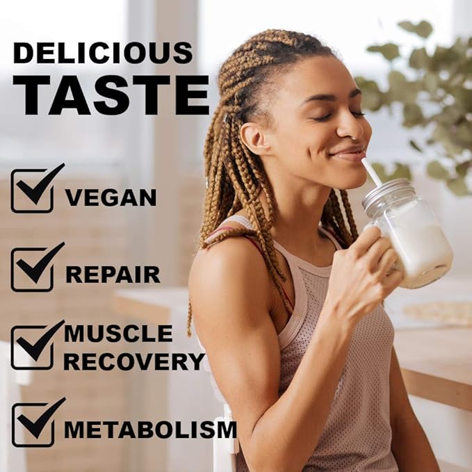 Opto Vegan Super Protein- Vanilla | Vegan Protein | Plant Based Protein | Hemp Pea Brown Rice | Greens | Antioxidants