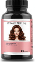 Plant-Based Collagen Builder Supplement for Women Boost Skin Hair Nail Joint &amp Bones Health Vegan Formula for Radiant Beauty 60Vegetarian Capsules.