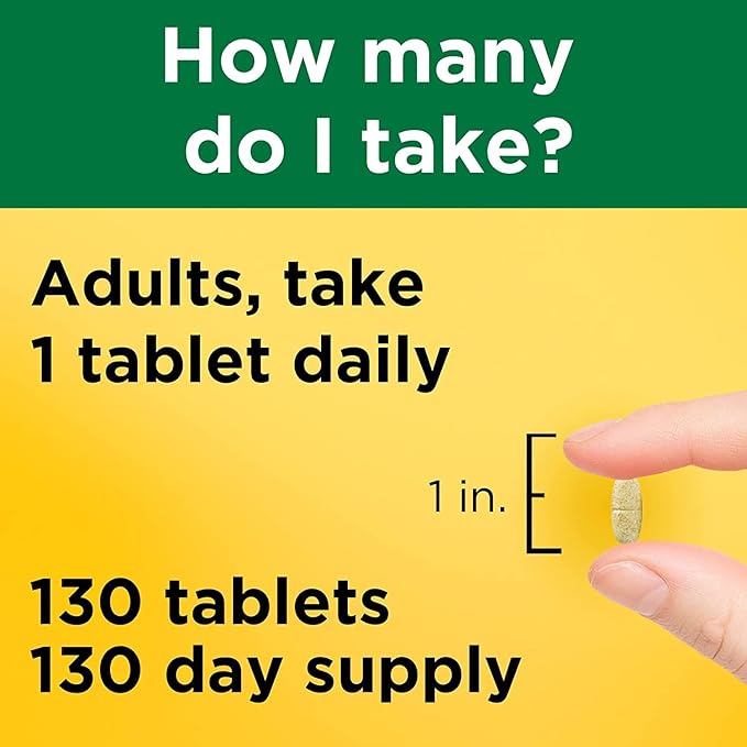 Nature Made Multi Complete Tablets 130 ea (Pack of 5)