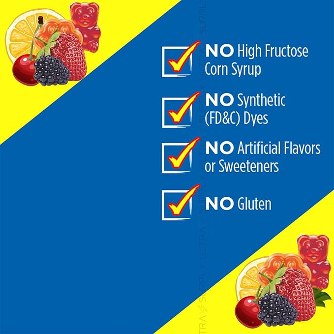 Lil_Critters Gummy Vites (300 Count - Value Pack) Daily Kids Multivitamin | Natural Fruit Flavors USP Verified Gluten Free