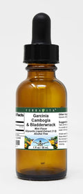 Garcinia Cambogia &amp Bladderwrack Glycerite Liquid Extract (1:5) - Mint Flavored (1 oz ZIN: 522496)