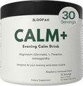 Calm+ Evening Drink Mix for Relaxation (Magnesium Glycinate L-Theanine &amp Ashwagandha) Ultra Powdered Drink for Cortisol Balance &amp Evening Wind-Down Ritual &amp Daily Balance – 30 Servings