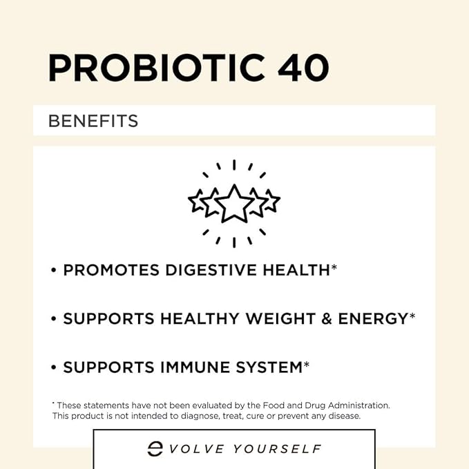 Probiotic for Women - 40 Billion CFUs - Probiotic Supplement with Prebiotics - 60 Veggie Capsules