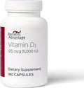 Bariatric Advantage Vitamin D3 5000 IU - Bariatric Vitamin D Capsules - Water-Miscible - Bone Strength Support* - Easy Swallow Capsule - 180 Count