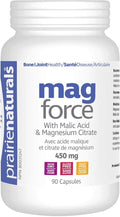 Prairie Naturals Mag Force Magnesium &amp Malic Acid Capsules 90 Count