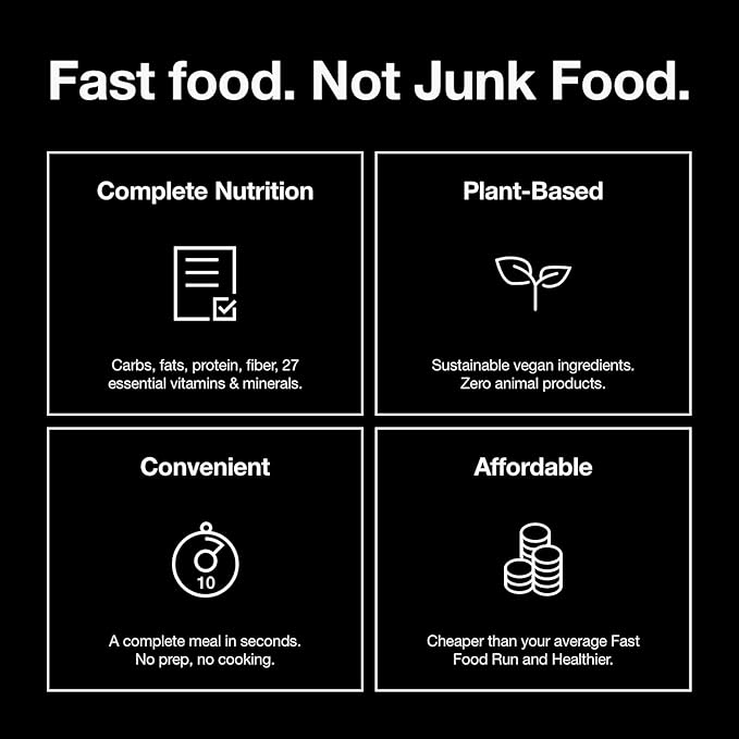 Huel Black Edition Protein Powder Meal Replacement Shake - Vanilla - with LastFuel Scoop - 34 Scoops Packed with 100% Nutritionally Complete Food Including 40g of Protein 8g of Fiber and 27