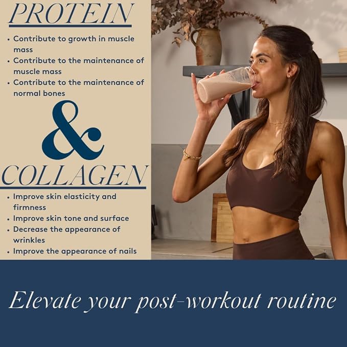 DOSE &amp CO. Vanilla Protein &amp Creamer Bundle – 14.8 oz + 12 oz | 20g Whey Protein + Hydrolyzed Type I &amp III Peptides | Supports Hair Skin &amp Nails | Non-GMO Gluten Free