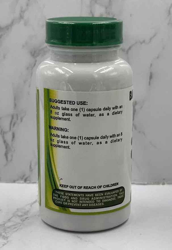 New. Bacti-Control - Maximum Strength Probiotic - Immume System Support 1 Bottle 60 Capsules Vital Support - Allnatural Bacterium