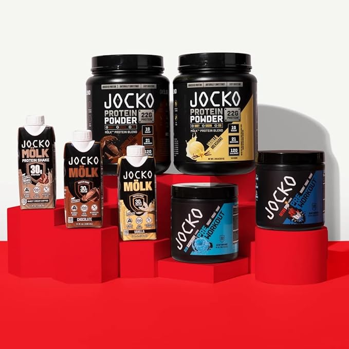 Jocko-Fuel Protein Shake Sweet Cream Coffee Flavor 2 box 30g High Protein Keto Friendly Ready to Drink Shake for Breakfast Post Workout Recovery Low Sugar Energy Drink (11 Fl Oz Sweet Cream Cof