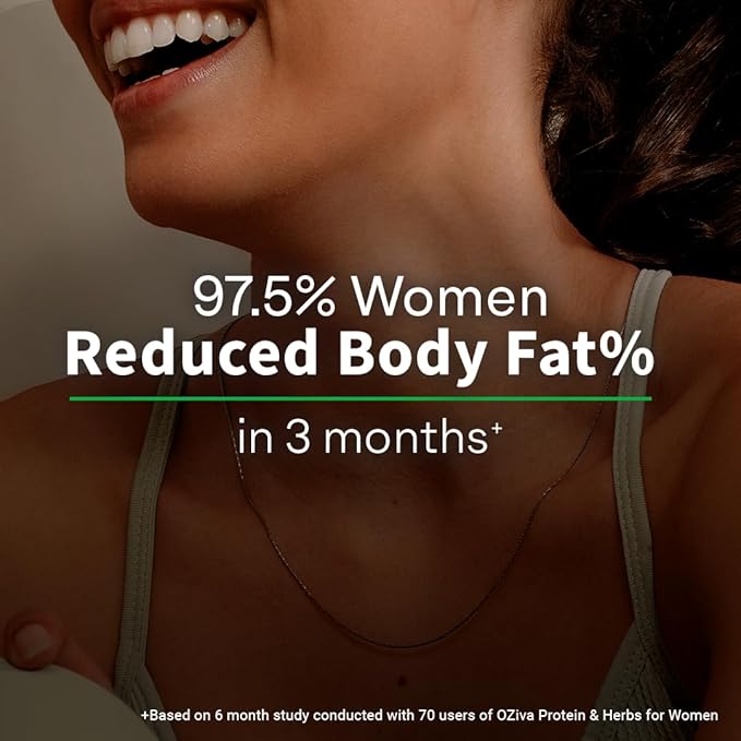 OZiva Protein &amp Herbs Women with Multivitamins Curcumin Shatavari Tulsi for Improved Metabolism Hormonal Balance &amp Skin Hair Health 1.1 lbs Cafe Mocha. Soy Free Gluten Free Non GMO