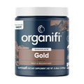 Organifi - Gold Chocolate - Superfood Supplement Powder - 20 Day Supply - Supports Restful Sleep Immune Health and Recovery - Cocoa Organic Turmeric and Reishi Mushroom Infused Golden Milk Drink Mix