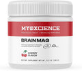 Brain Mag Magnesium L-Threonate (Magtein) w/Mag Taurate (ATA Mag) Mag Glycinate for Brain Support | 60 Servings (Cherry)