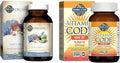 Garden of Life Men's Multivitamin 120 Tablets and Vitamin D 5000 IU 60 Capsules Bundle