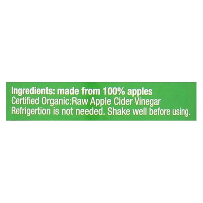 Organic Vinegar Apple Cider