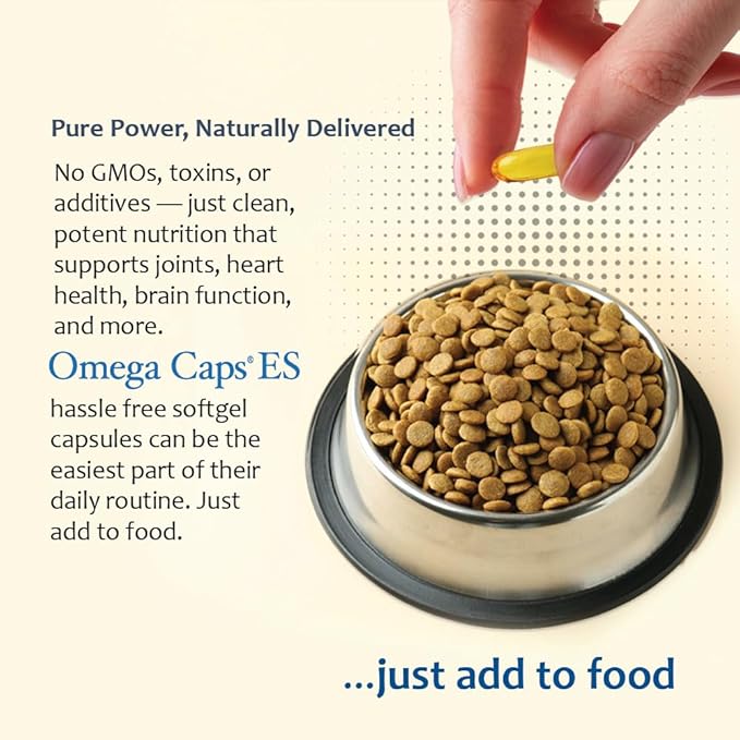Omega-Caps ES for Large &amp Giant Dogs (250 Caps)