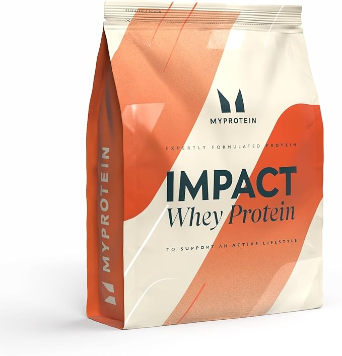 Myprotein Impact Whey Protein Powder 2.2 lb Chocolate Milkshake 22g Protein per Serving + Protein Shaker Bottle Bundle