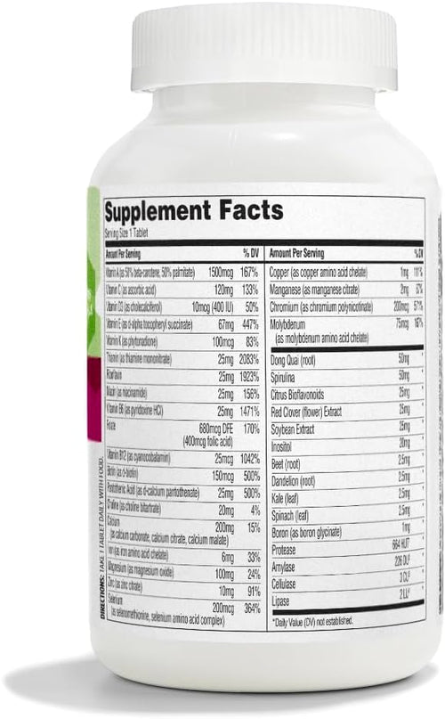 365 by Whole Foods Market Women's One Daily Multivitamin Tablets 180 Count