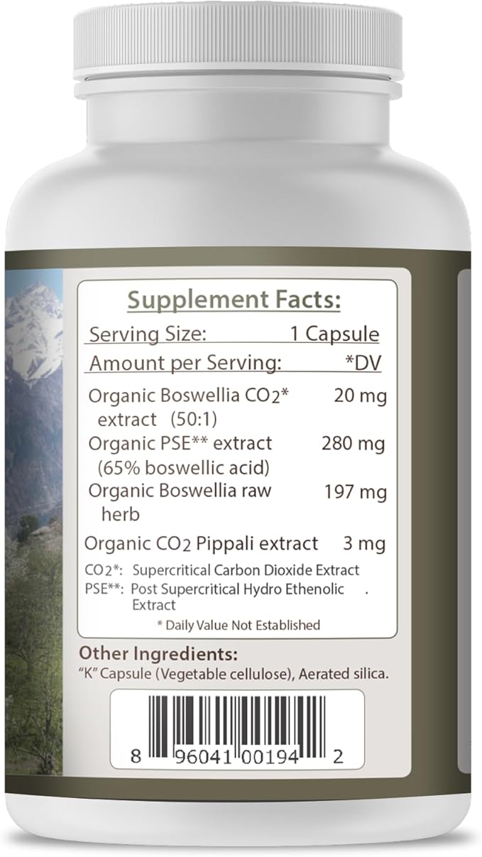 Tattva's Herbs Boswellia Serrata 500mg – Joint Support Supplement for Men &amp Women Supercritical CO2 Extract 240 Veggie Capsules (2-Pack) - 25 Years of Premium Service