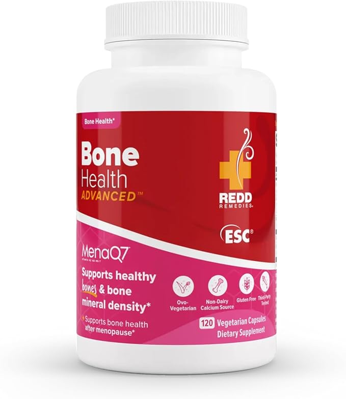 Redd Remedies Bone Health Advanced 120 Capsules and UT Soothe wih Probiotics 60 Capsules