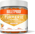 Bulletproof Sugar-Free Peach Ginger Turmeric Gummies 60 Count Keto Supplement for Joint and Inflammation Response Support New and Improved Flavor and texure