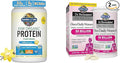 Garden of Life Organic Vegan Vanilla Protein Powder 22g Complete Plant Based Raw Protein &amp BCAAs Plus Probiotics &amp Digestive Enzymes for Easy Digestion – Non-GMO &amp