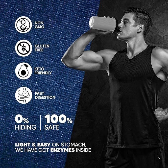 AS-IT-IS Atom Whey Protein 1kg/35.2 Oz With Digestive Enzymes | Usa Labdoor Certified for Accuracy &amp Purity | Choco Hazel Fusion Flavor | 27g Protein | 5.7g Bcaaâ