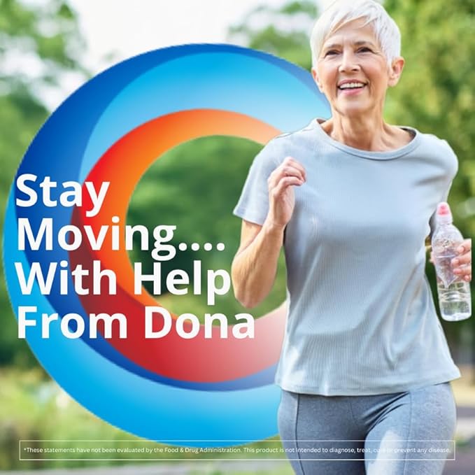 DONA Crystalline Glucosamine Sulfate 60 caplets (3 Pack)F