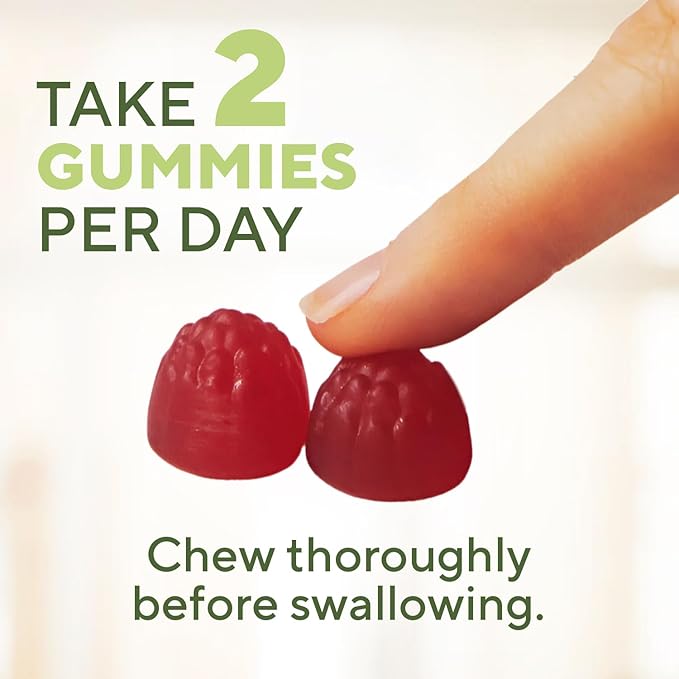 NuVa GLP-1 Support Multivitamin Gummies for Men &amp Women: Raspberry Sugar-Free 3g Fiber for Digestion &amp Gut Health Vitamins &amp Minerals for Metabolic Balance Gluten-Free 60 Gummies - 30