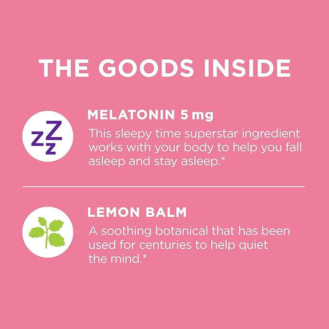 OLLY Ultra Strength Sleep Softgels with Melatonin &amp Extra Strength Fast Dissolve Strawberry Sleep Tablets - 60 Count &amp 30 Count