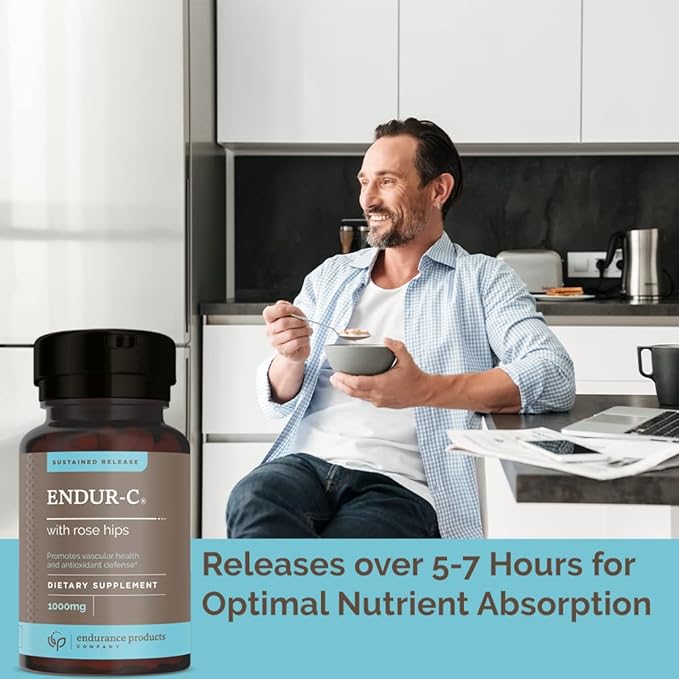 Endurance Products ENDUR-C® - 1000mg Sustained-Release Vitamin C and ENDUR-ACIN 250mg Niacin - Extended Release
