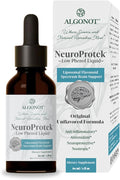 NeuroProtek Low Phenol Liquid - Unflavored - 60 servings The only luteolin liquid formulation for rapid absorption. Exclusive patented combination of Luteolin and other Flavonoids in Olive Pomace Oil
