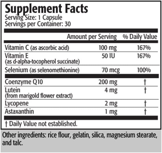 Res-Q CellPower CoQ10 with Additional Antioxidants 30 capsules 3-Pack