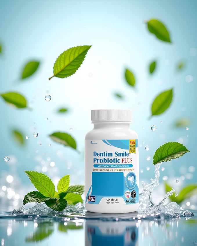 Dentim Smile Probiotic Plus 60 Capsules 30-Day Supply (1)