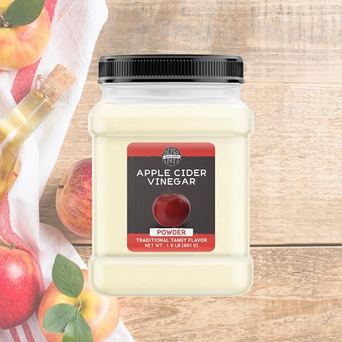 Birch &amp Meadow Apple Cider Vinegar Powder 1.9 lbs Cooking &amp Baking Dry Vinegar Tangy Flavor