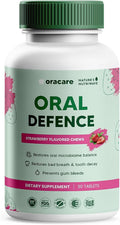 Oracare – Daily Oral Support with Enzymes Hydroxyapatite Xylitol &amp 3-Strain Probiotic Blend – Non-GMO Stimulant-Free Formula – Made in USA – 30 Melt-In-Mouth Tablets 1 Month Supply