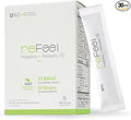 reFeel 2.0 Daily Probiotic Supplement - 15 Billion CFU Lightly Sweet Yogurt Flavor Prebiotics Included for Optimal Gut Flora Balance Nutrient Absorption &amp Overall Wellness (19 Strain Blend)