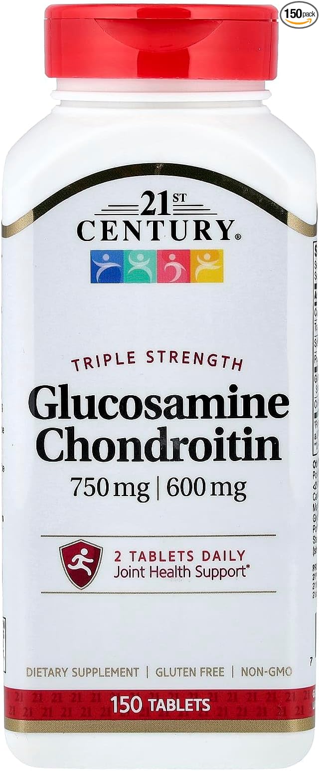 21St Century Triple Strength Glucosamine and Chondroitin - 150 Tablets