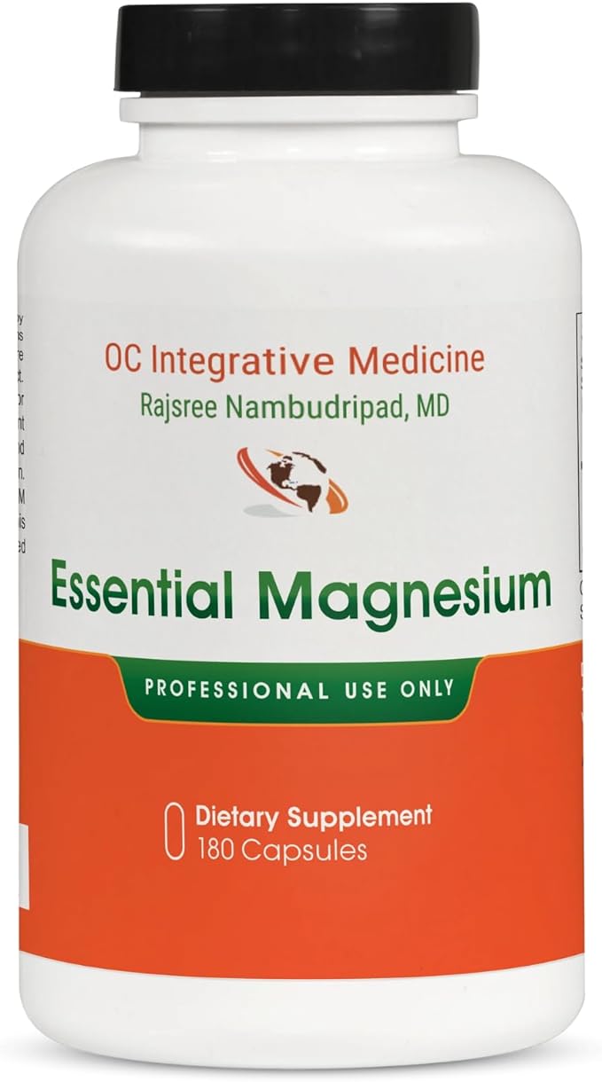 SIBO Bloating Bundle by Dr. Rajsree Essential Magnesium 180 Capsules Motility Activator 60 Capsules and Digestive Enzyme Pro 90 Capsules