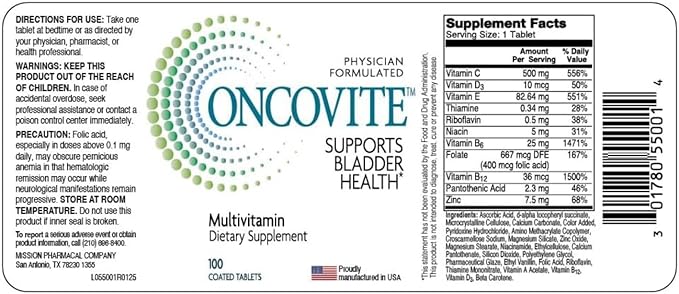 Antioxidant Multivitamin Coated Tablets - 100 ct Pack of 3