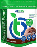 BioTrust Low Carb Plant Delicious Creamy 20 Grams of Clean Complete Plant-Based Protein 5 Grams Fiber 15 Superfoods Digestive Enzymes Vegan Dairy-Free - 14 Servings (Chocolate)