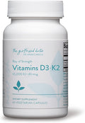 VIDAPURA Ray of Strength D3K2 by Dr. Anna Cabeca – High-Potency Vitamin D3 5000 IU &amp K2 (MK-7) Supplement – Bone Immune &amp Heart Support – 60 Softgels