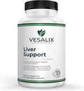 Liver Support – Milk Thistle Artichoke &amp Dandelion with Digestive Enzymes – for Adults 40+ Supports Digestion &amp Cellular Health – 60 Vegetarian Capsules